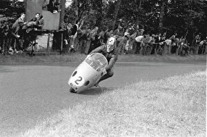 Images Dated 29th June 2022: Umberto Masetti (MV) 1955 Lightweight Ulster Grand Prix