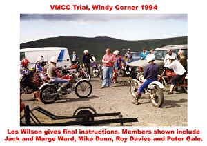 Images Dated 13th October 2019: V. M. C. C, Trial, Windy Corner 1994