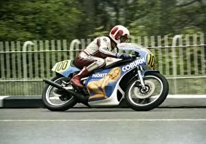 Images Dated 2nd August 2011: Vaughan Coburn at Braddan Bridge; 1979 Senior TT