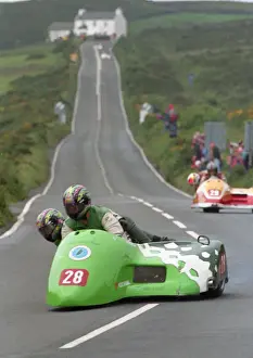 Vern Phillips & Gill Phillips (Merrydown Baker) 1998 Sidecar TT