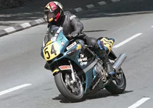 Images Dated 24th January 2022: Vince Bennett (Kawasaki) 1994 Supersport 600 TT