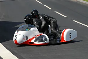 Images Dated 30th May 2010: Vince Biggs & Phil Biggs (Busch BMW) 2010 Pre TT Classic