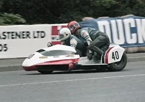 Images Dated 18th September 2020: Vince Winstanley & Dave Smith (Suzuki) 1979 Sidecar TT