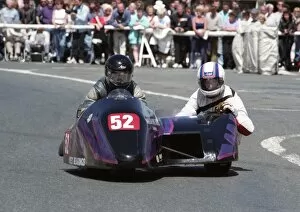 Vince Winstanley & Eric Ammann (Winstanley Yamaha) 1993 Sidecar TT