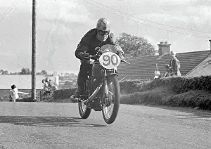 W J Spratt Velocette 1952 Junior Ulster Grand Prix