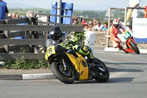 Images Dated 8th July 2021: Wally Kneale (Bullock Yamaha) 2007 Steam Packet Races