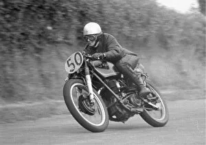 Images Dated 20th December 2019: Wally Rawlings (AJS) 1959 Senior Manx Grand Prix