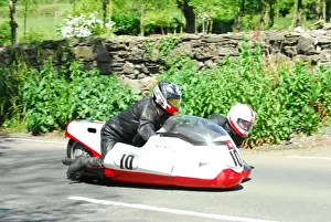Wally Saunders & Bob K Dowty (Moto Guzzi) 2016 Pre TT Classic