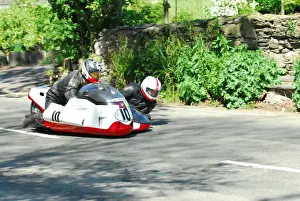 Wally Saunders & Bob K Dowty (Moto Guzzi) 2016 Pre TT Classic
