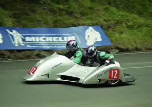 Wally Saunders & Rick Roberts (Ireson) 2000 Sidecar TT