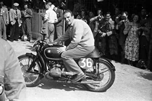 Walter Zeller (BMW) 1953 Senior TT