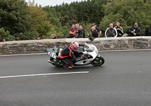 Manx Grand Prix Gallery: Wayne Bourgeais Kawasaki 2022 Classic Superbike Manx Grand Prix