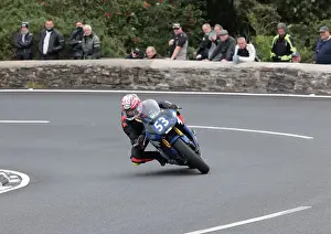 2022 Junior Manx Grand Prix Prints: Wayne Bourgeais Kawasaki 2022 Junior Manx Grand Prix