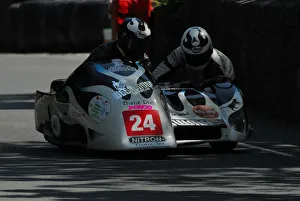 Ireson Honda Gallery: Wayne Lockey & Luke Capewell (Ireson Honda) 2013 Sidecar TT