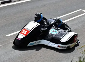 Wayne Lockey & Mark Sayers (Honda) 2019 Sidecar TT