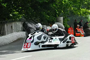 Wayne Lockley & Owen Clements (Ireson Honda) 2012 Sidecar TT