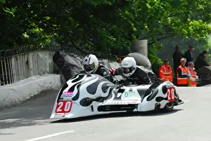 2012 Sidecar Tt Prints: Wayne Lockley & Owen Clements (Ireson Honda) 2012 Sidecar TT