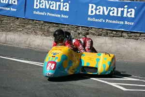 Wendy Davis & Martin Roberts (Honda) 2007 Parade Lap