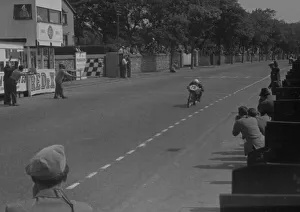 Werner Haas Prints: Werner Haas NSU 1953 Ultra Lightweight TT