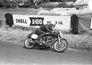 Wilf Herron (Norton) 1955 Lightweight Ulster Grand Prix