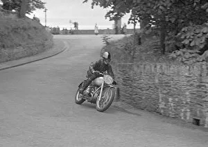 Wilf Hutt (Douglas) 1950 Junior Clubman TT
