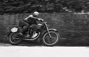 Images Dated 28th June 2020: Wilf Sleightholme (AJS) 1947 Junior Clubman TT