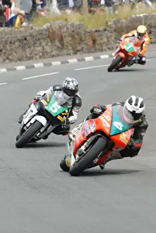 2009 Southern 100 Prints: William Dunlop and Chris Palmer (Honda) 2009 Southern 100