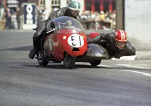 William Lomas & Conrad Money (Norton) 1969 500 Sidecar TT
