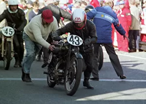 Images Dated 29th April 2023: Willy Dillon Rudge 1990 TT Parade Lap