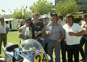 The winner Norman Brown (Hector Neill Suzuki) 1982 Senior TT