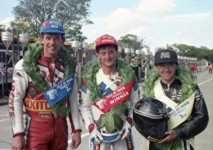 Carl Fogarty Gallery: Winners 1990 Formula One TT