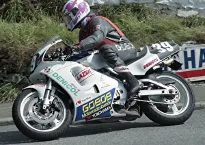 Wolfgang Dornfeld (Wittek Suzuki) 1993 Supersport 400 TT