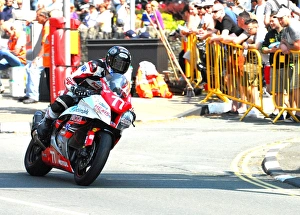 Images Dated 6th June 2016: Xavier Denis (Kawasaki) 2016 Supersport TT